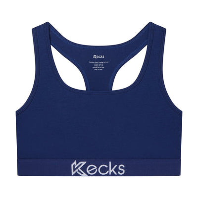 Navy Modal Sports Bralette - Kecks
