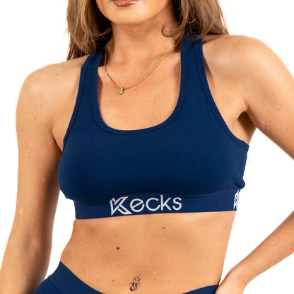 Navy Modal Sports Bralette - Kecks