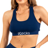 Navy Modal Sports Bralette - Kecks
