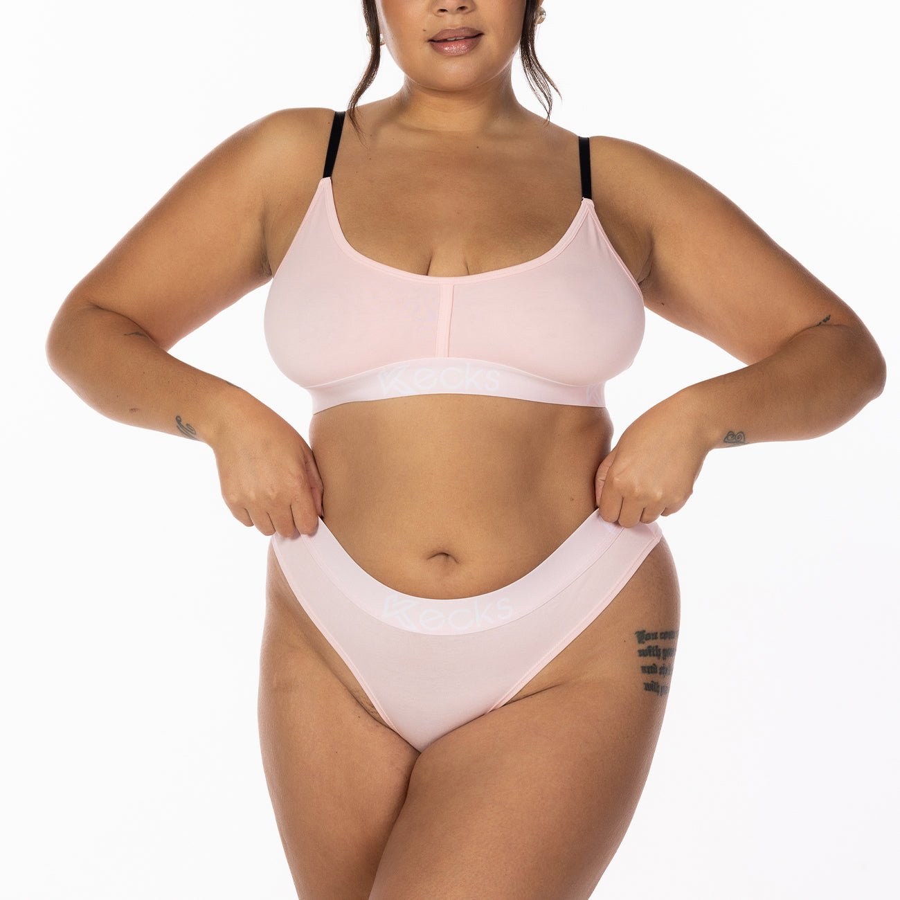 Pastel Modal Lounge Bralette - Kecks