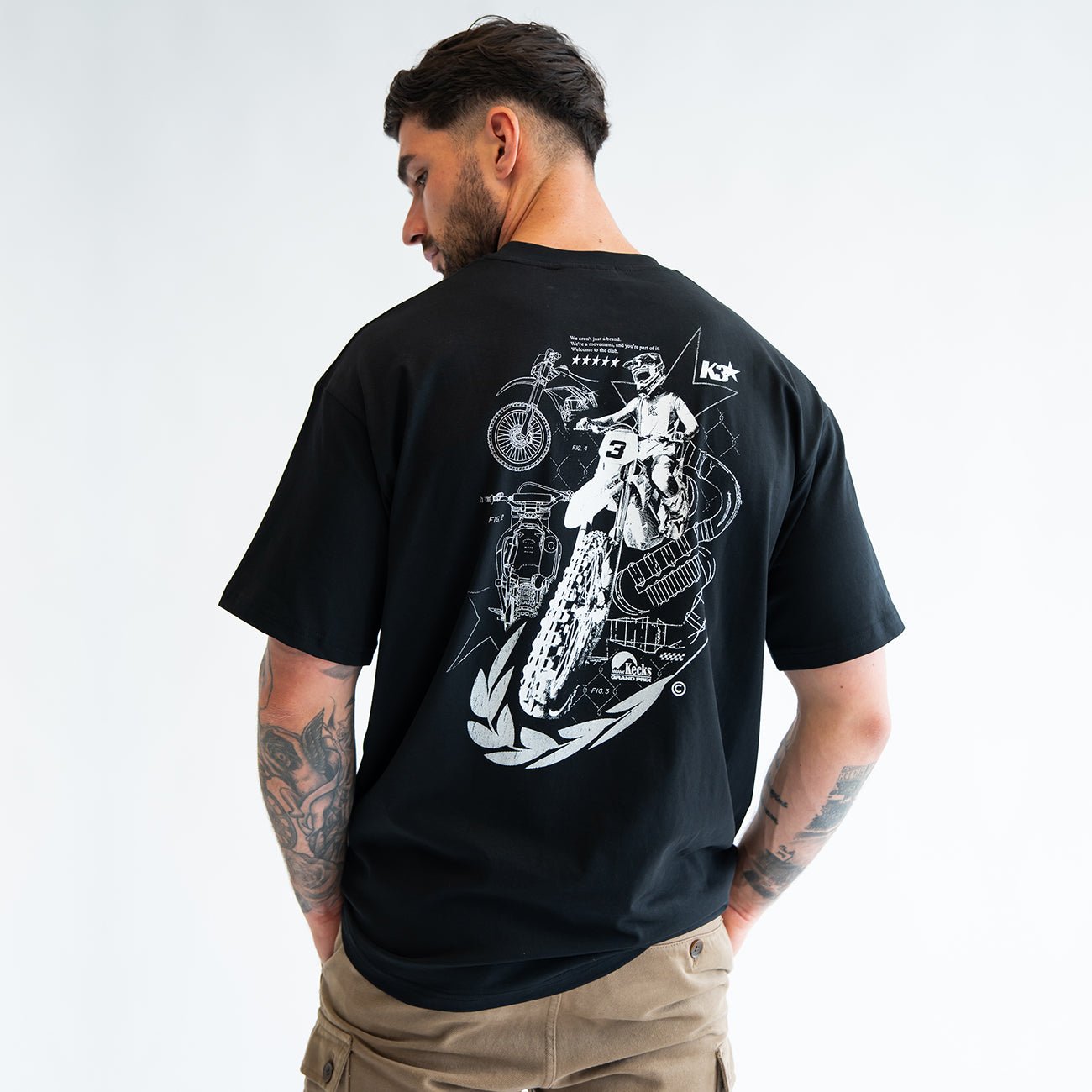 Phase Black Tee - Kecks