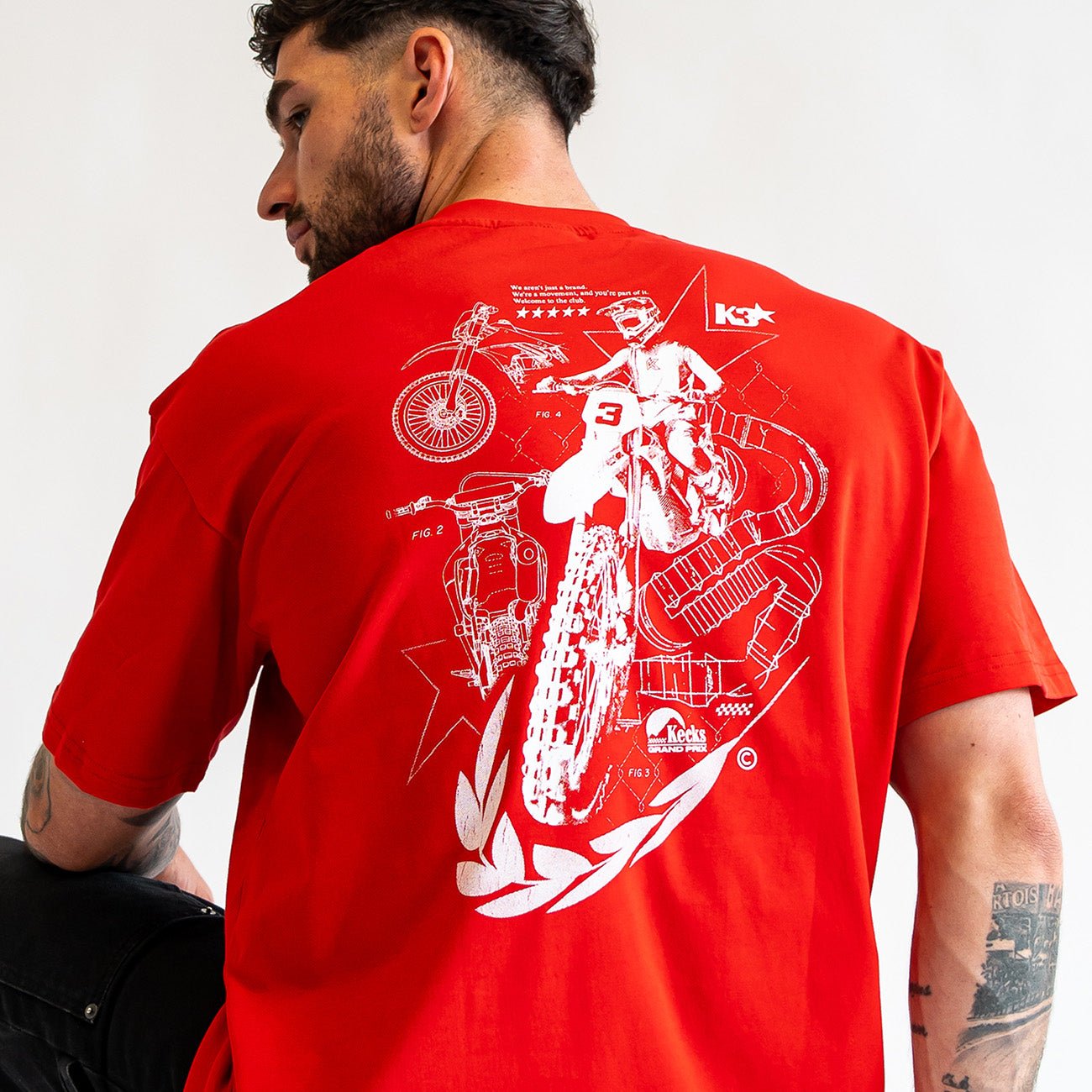 Phase Red Tee - Kecks