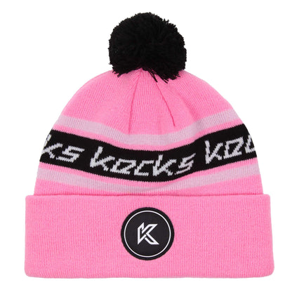 Pink Bobble Hat - Kecks