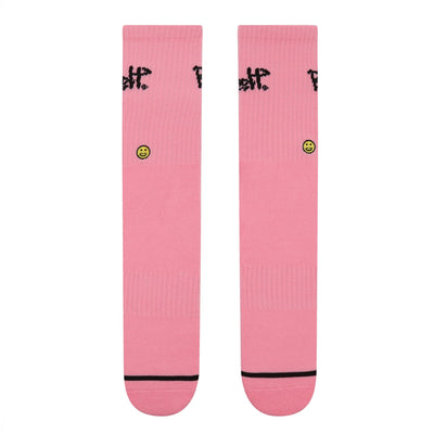 Pink Stuss Crew Sock - Kecks