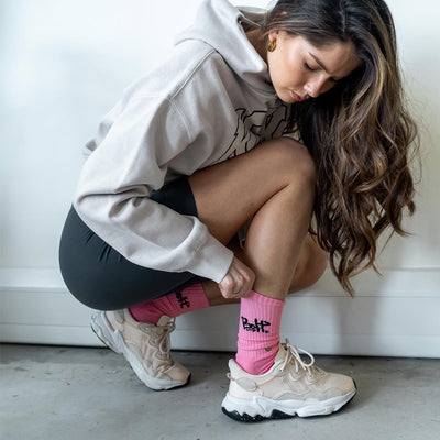 Pink Stuss Crew Sock - Kecks