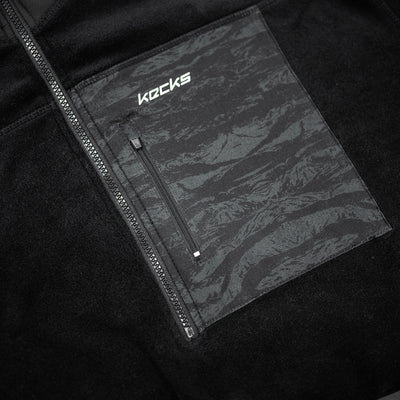Polar 1/4 Zip Black - Kecks