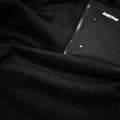 Polar 1/4 Zip Black - Kecks