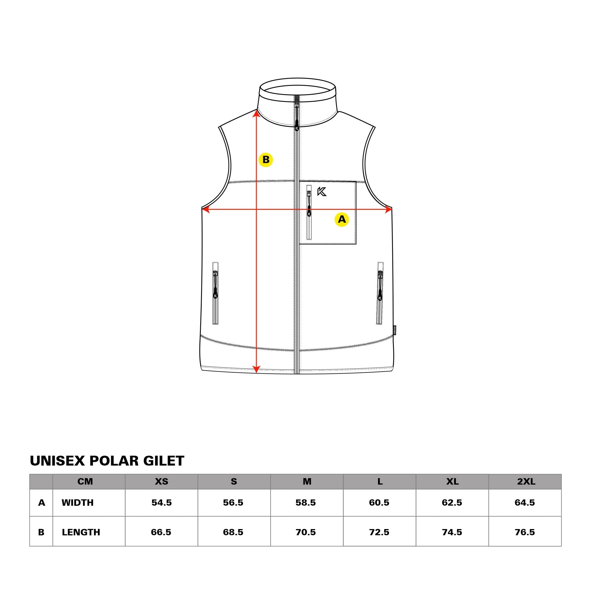 Polar Vest Black - Kecks
