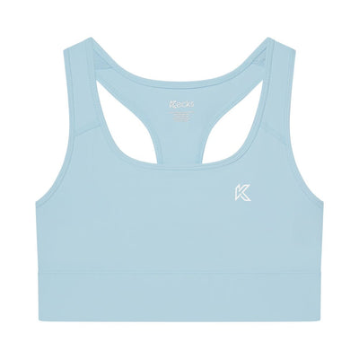 Powder Blue Active Sports Bra - Kecks