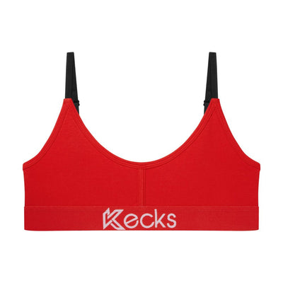 Red Modal Lounge Bralette - Kecks