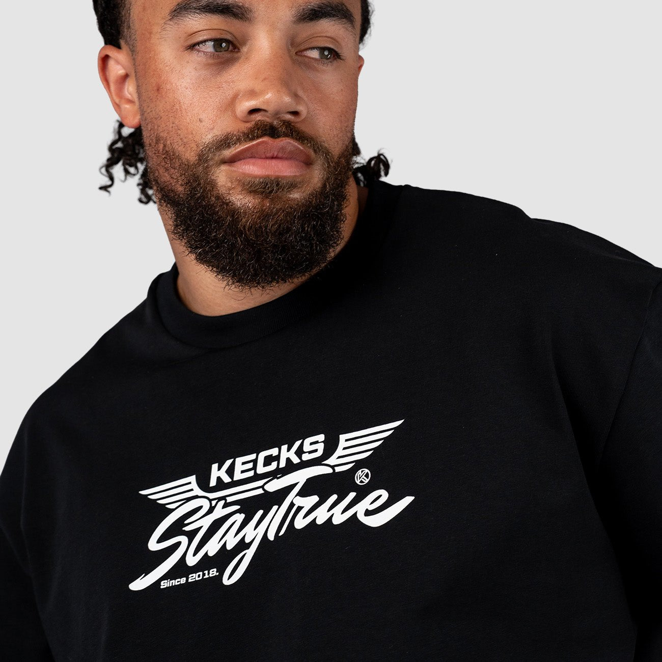 Stay True Heavyweight T-Shirt – Black - Kecks
