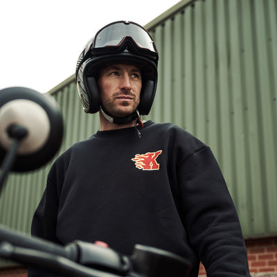 K Flame Sweatshirt - Black
