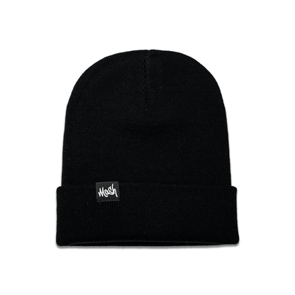 Tag Black Beanie Hat - Kecks