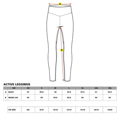 Teal Active Leggings - Kecks