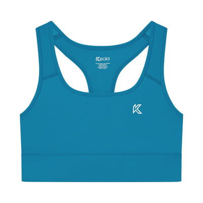 Teal Active Sports Bra - Kecks