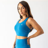 Teal Active Sports Bra - Kecks