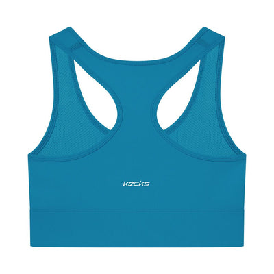 Teal Active Sports Bra - Kecks