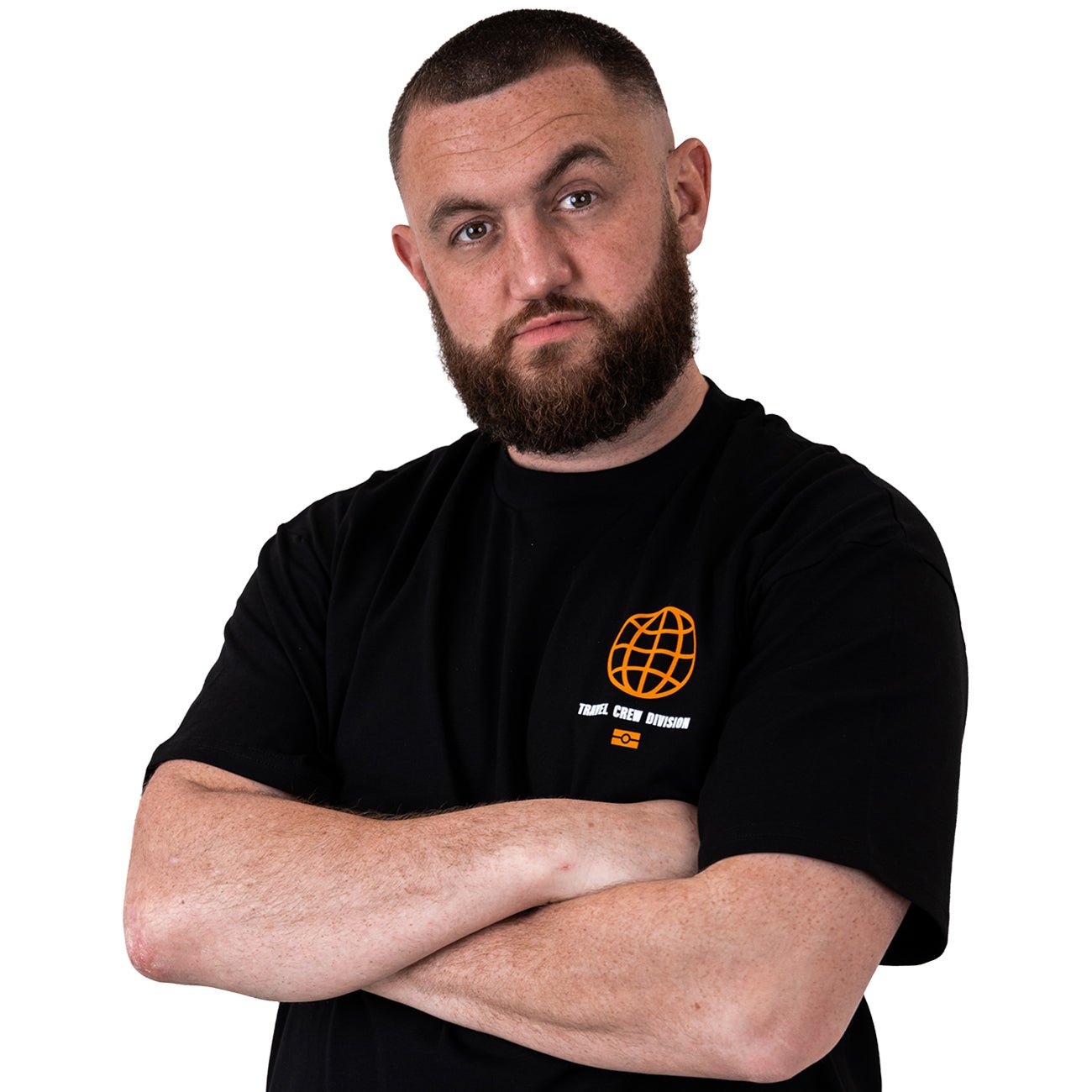 Travel Crew T Shirt Black - Kecks