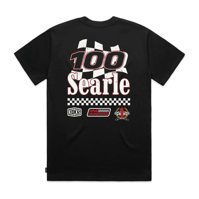 TS100 Vintage Tee Black - Kecks