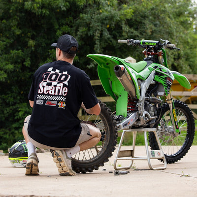 TS100 Vintage Tee Black - Kecks