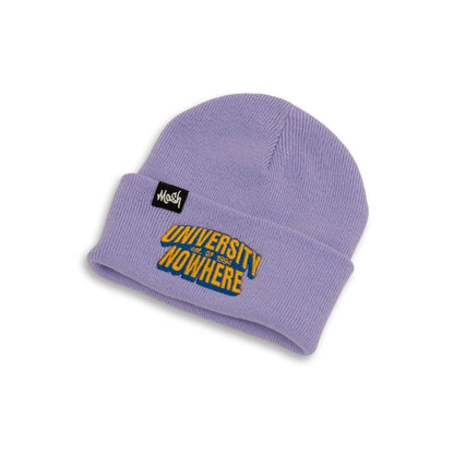 University Of Nowhere Lavender Beanie Hat - Kecks