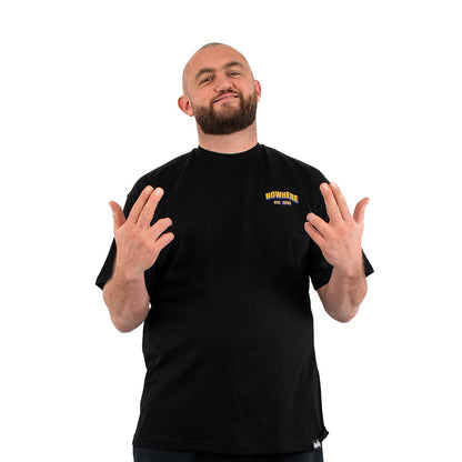 University Of Nowhere Tee – Black - Kecks