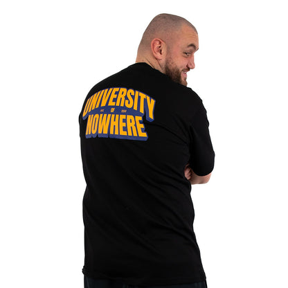 University Of Nowhere Tee – Black - Kecks