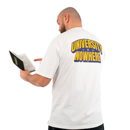 University Of Nowhere Tee – White - Kecks