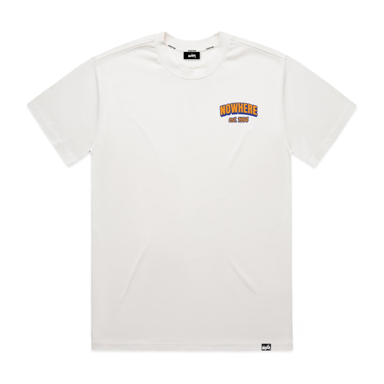 University Of Nowhere Tee – White - Kecks