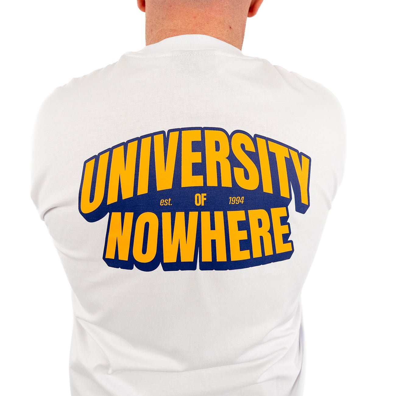 University Of Nowhere Tee – White - Kecks