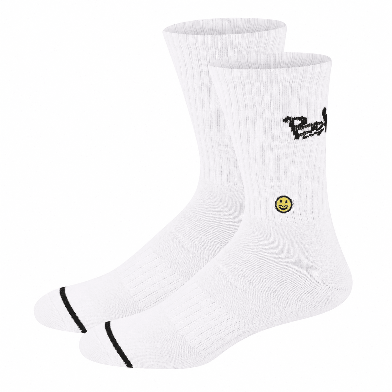 White Stuss Crew Sock - Kecks